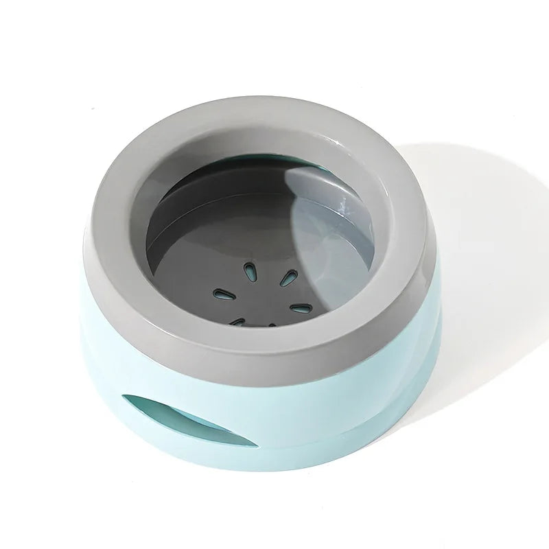 Pet Dog Bowls Floating Not Wetting Mouth Cat Bowl No Spill Drinking Water Feeder Plastic Portable Dog Bowl Dog Accessories