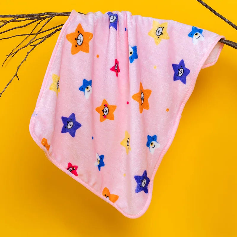 Warm Soft Pet Dog Blanket Mat Plush Thin Pet Sleeping Blanket for Dogs Cats Warm Breathable Cat Cover Blanket Pet Dog Supplies
