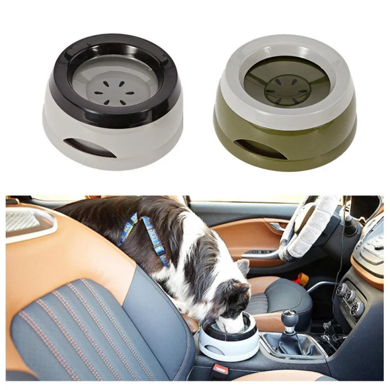 Pet Dog Bowls Floating Not Wetting Mouth Cat Bowl No Spill Drinking Water Feeder Plastic Portable Dog Bowl Dog Accessories
