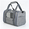 Soft-Sided Pet Carrier Bag for Medium Large Cats & Puppies, Portable Travel Dog Carrier Handbag