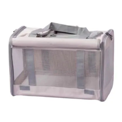 Pet Carrier Bag with Mesh Windows for Large Cat Small Dog Carriers Up To 26lbsTravel Puppy with Shoulder Strap Travel Vet Visits